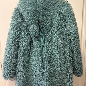 BCBGeneration Teal Teddy Jacket